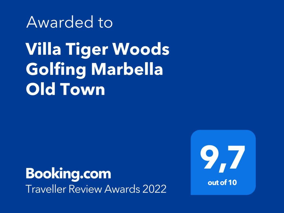 Villa Tiger Woods Golfing Marbella Old Town מארבלה מראה חיצוני תמונה